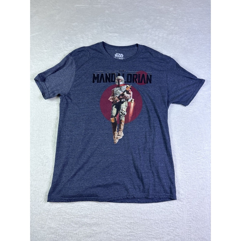 Star Wars The Mandalorian - T-Shirt - Gray  - Men's Size XL Mad Engine
